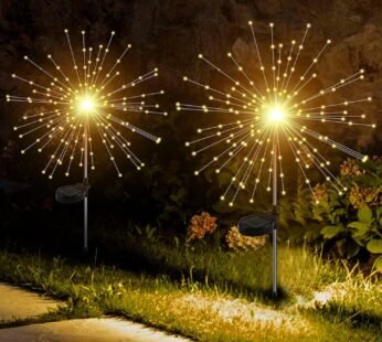 Decorative Solar Firework LED Garden Lights – Waterproof Outdoor Sparkler