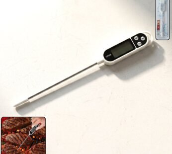 Digital Food Thermometer with LCD Display