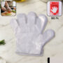 Premium Disposable Plastic Gloves – 100 Pack for Food Safety & Cleaning - Buy Online at Alikart