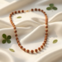 Premium Divine Rudraksha Beads Pendant Necklace for Men - Spiritual Elegance - Buy Online at Alikart