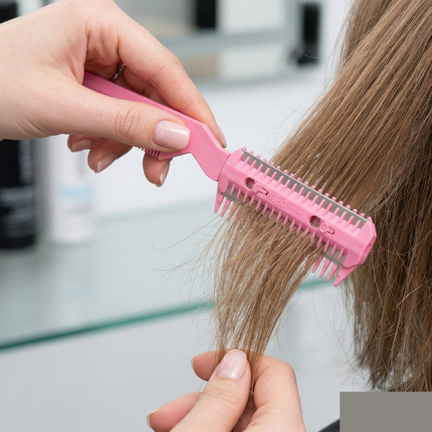 Double Sided Hair Cutting Comb – Precise Thinning & Styling Tool - Detailed Feature View 3