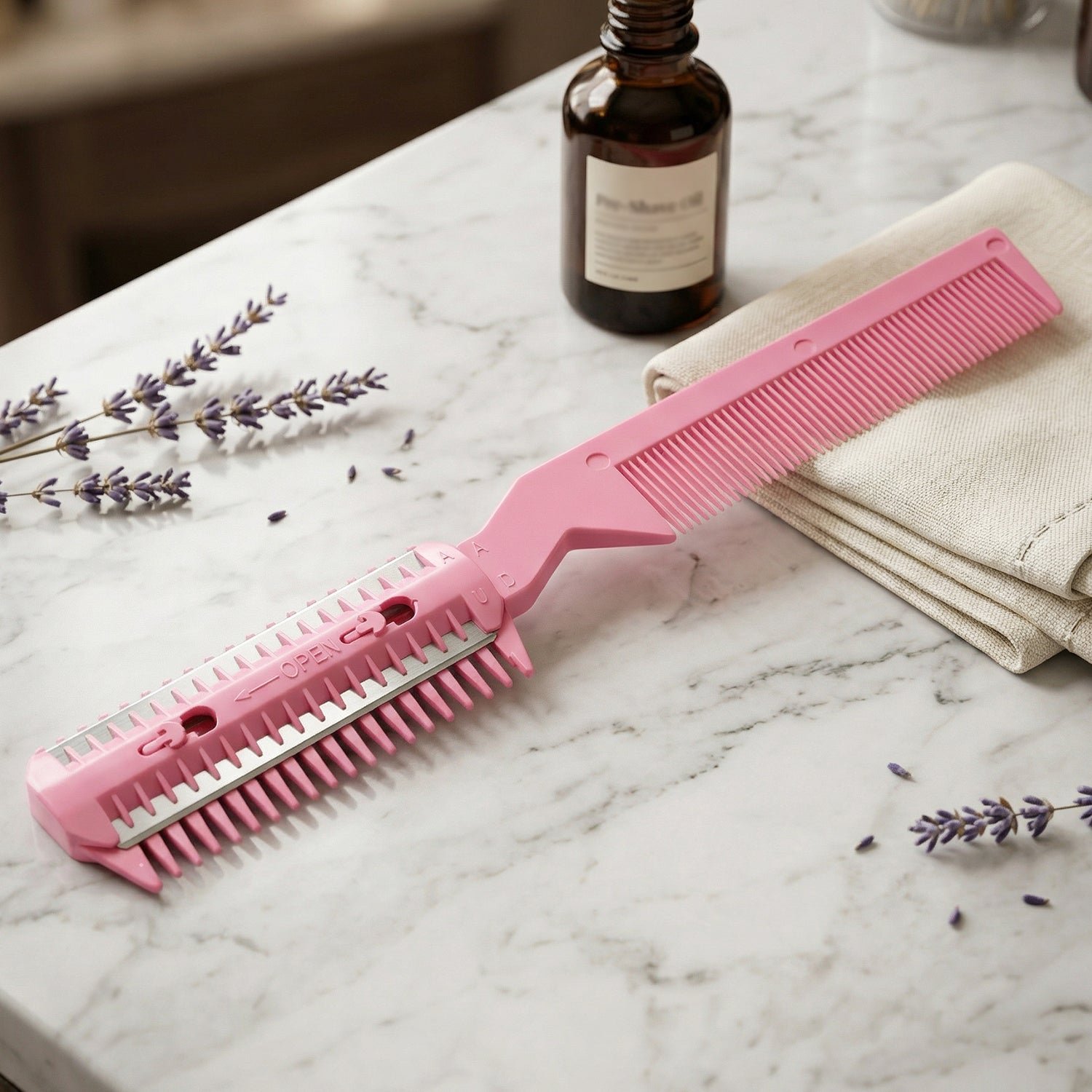 Double Sided Hair Cutting Comb – Precise Thinning & Styling Tool - Detailed Feature View 7