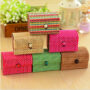 Premium Eco-Friendly Bamboo Jewelry Organizer – Sustainable Storage Case for Rings and Earrings - Buy Online at Alikart