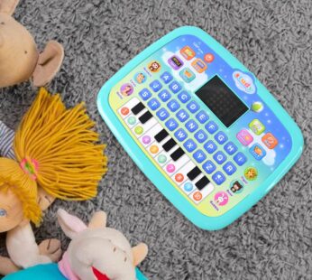 Educational Piano Laptop Toy – Interactive Learning with LED Music