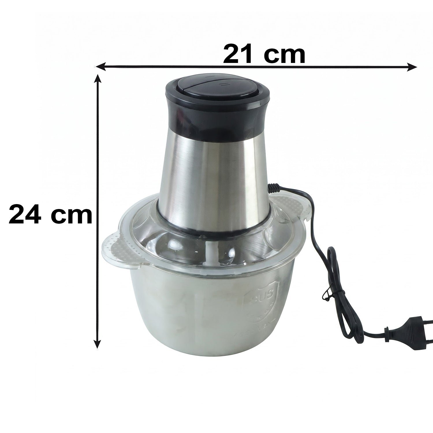 Electric Food Processor – 2 Litre Capacity for Easy Cooking - Detailed Feature View 4