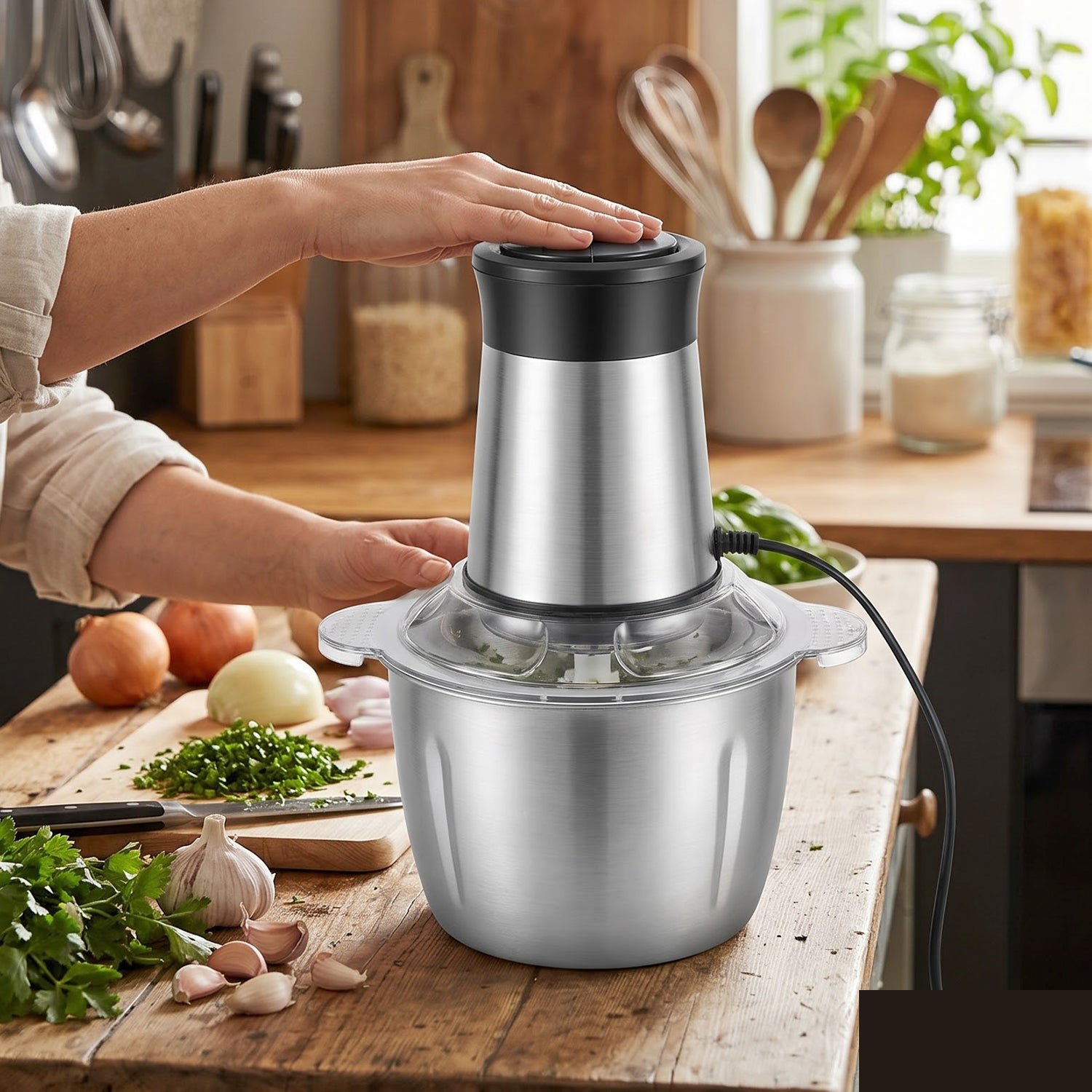 Electric Food Processor – 2 Litre Capacity for Easy Cooking - Detailed Feature View 5