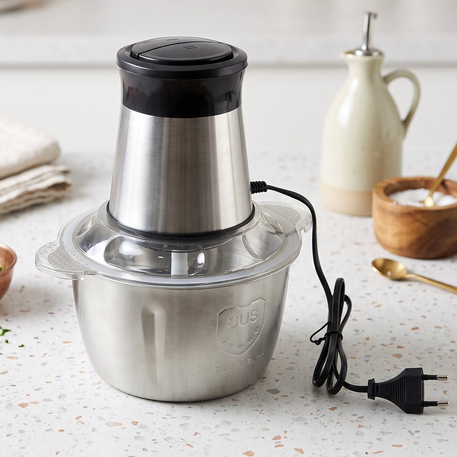 Electric Food Processor – 2 Litre Capacity for Easy Cooking - Detailed Feature View 6
