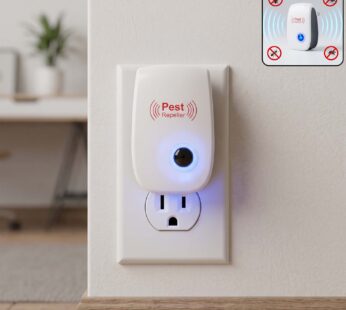 Electric Pest Repeller – Safe Ultrasonic Indoor Pest Control