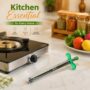 Premium Ergonomic Stainless Steel Gas Lighter in Vibrant Green for Safe Kitchen Ignition - Buy Online at Alikart