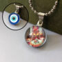 Premium Evil Eye Shivling Pendant – Spiritual Protection Jewellery - Buy Online at Alikart