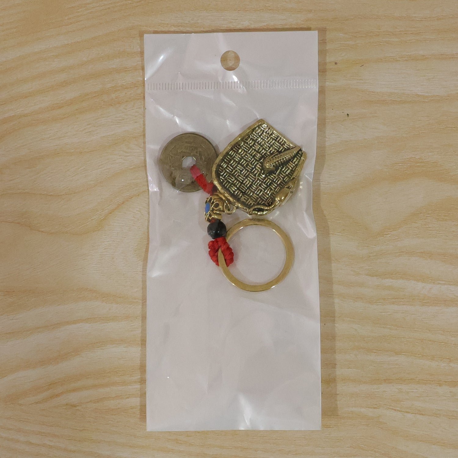 Feng Shui Lucky Coin Keychain – Prosperity and Good Fortune - Detailed Feature View 7