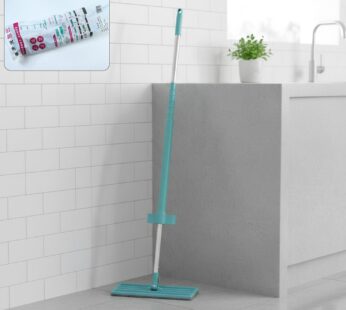 Flat Floor Cleaning Mop – Long Handle & Slim Rectangular Head