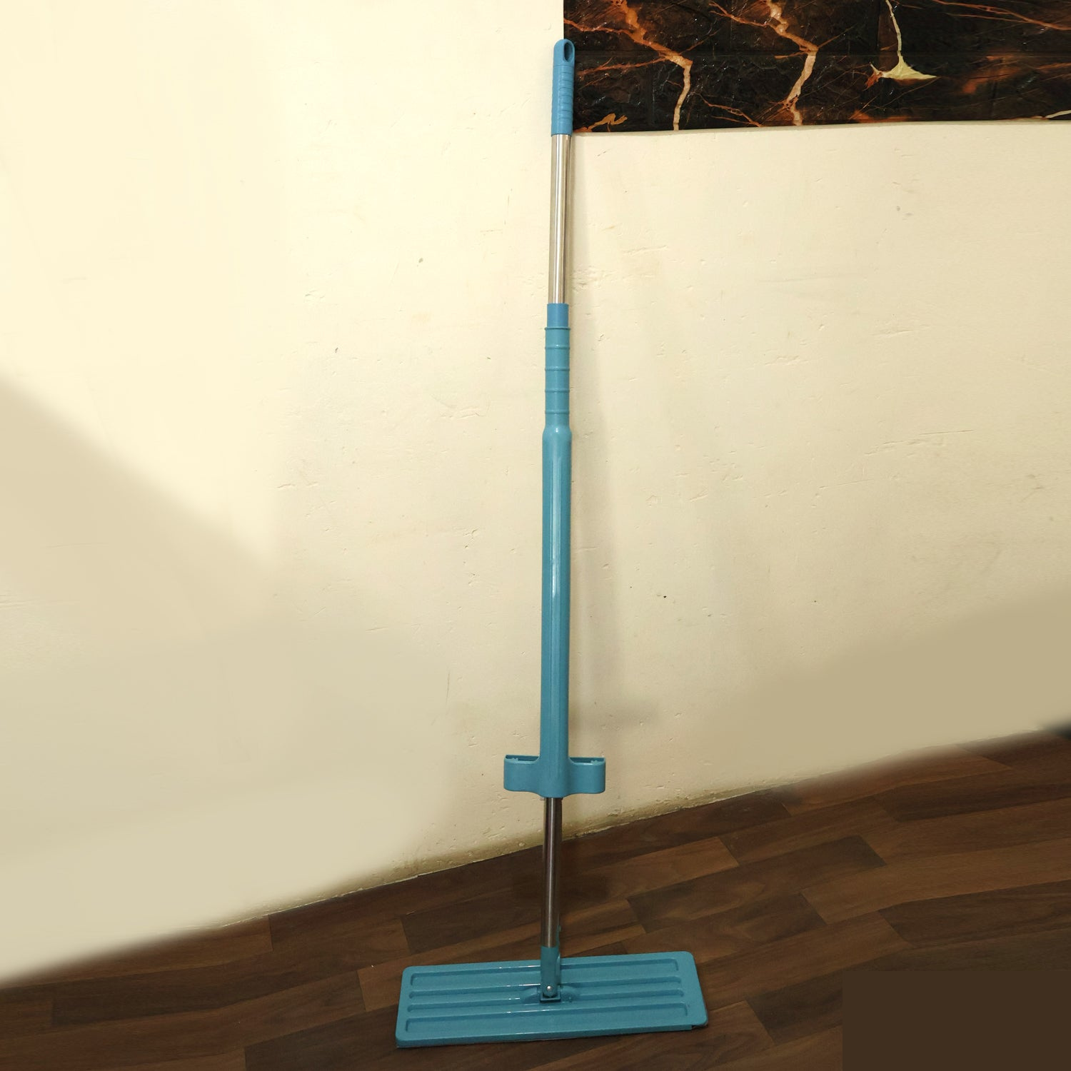 Flat Floor Cleaning Mop – Long Handle & Slim Rectangular Head - Detailed Feature View 7