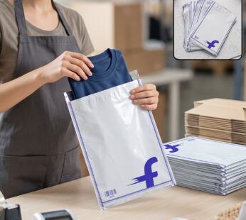 Flipkart Courier Bags 6.5 x 8 Inch Pack of 100 Tamper Proof Polybags