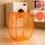 Premium Foldable Mesh Laundry Basket – Lightweight, Breathable Hamper - Buy Online at Alikart