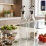 Premium Glass Oil Dispenser Set – Leak-Proof & Stylish Kitchen Accessory - Buy Online at Alikart