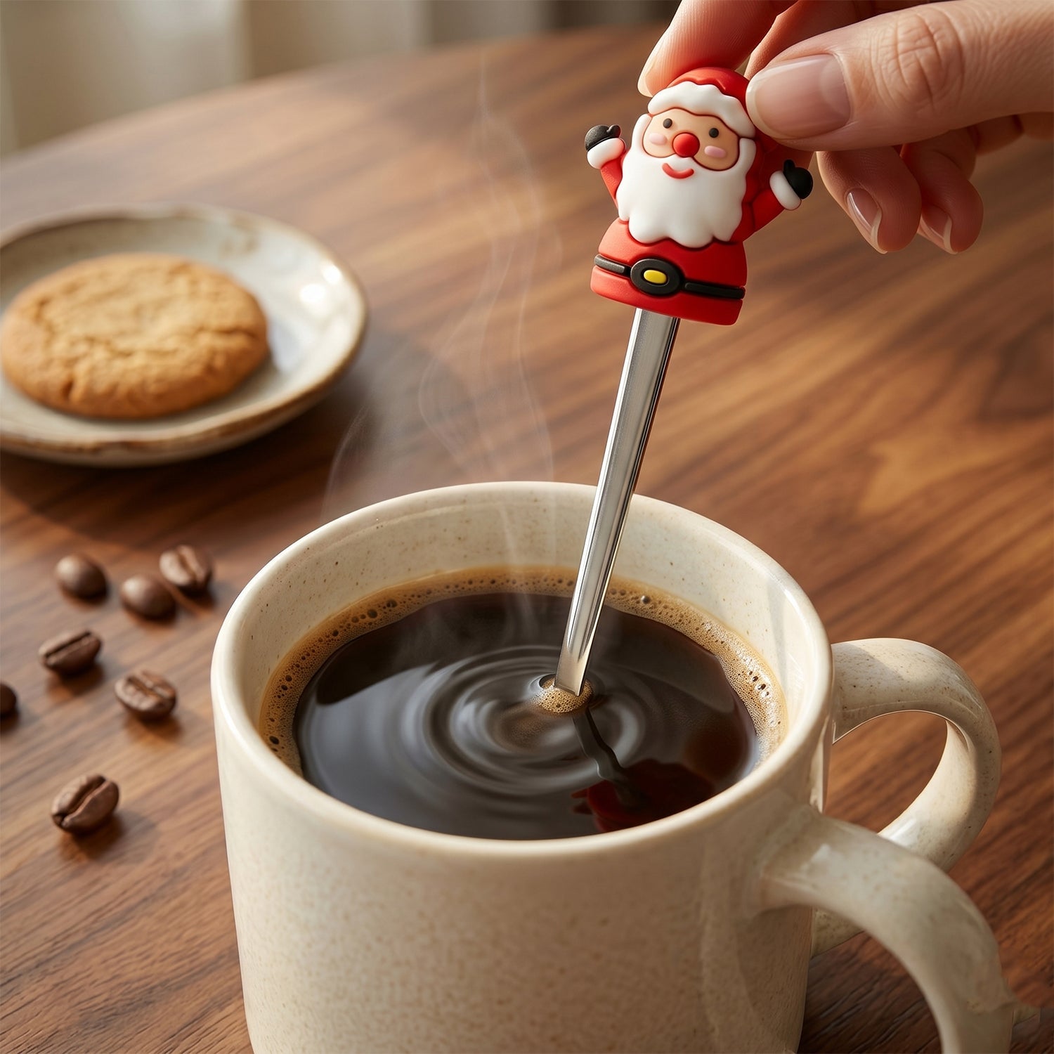 Premium Golden Cartoon Spoon Set – Stylish & Durable Tableware for All - Buy Online at Alikart