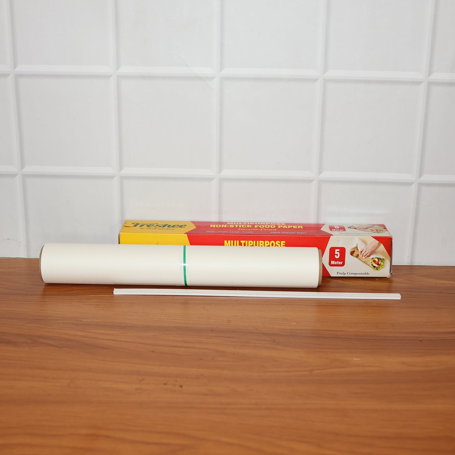 Grease-Proof Food Paper Roll – Non-Stick, Easy Dispense 300mm x 5m - Detailed Feature View 6
