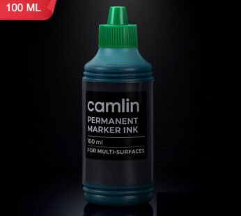 Green Permanent Marker Ink – 100 ml Multi-Surface Refill