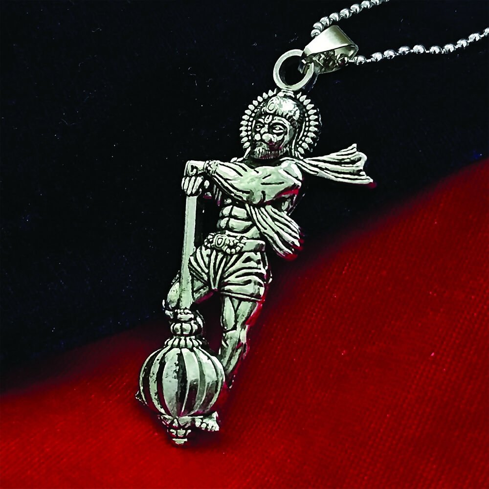 Hanuman Chain Pendant – Symbol of Strength and Protection - Detailed Feature View 2