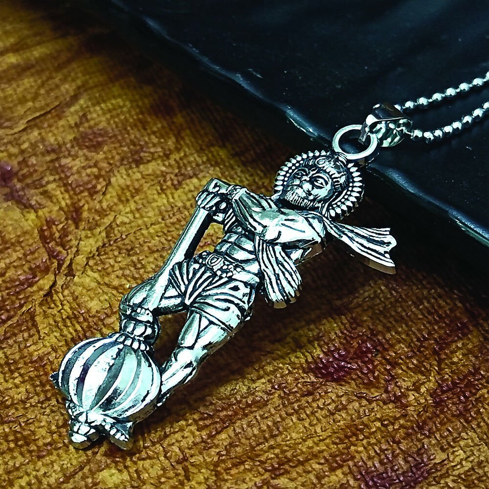 Hanuman Chain Pendant – Symbol of Strength and Protection - Detailed Feature View 5