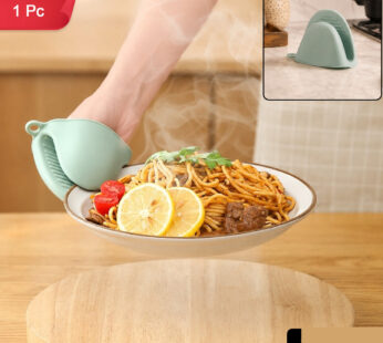 Heat-Resistant Silicone Pinch Pot Holder with Anti-Slip Grip (Single Piece)