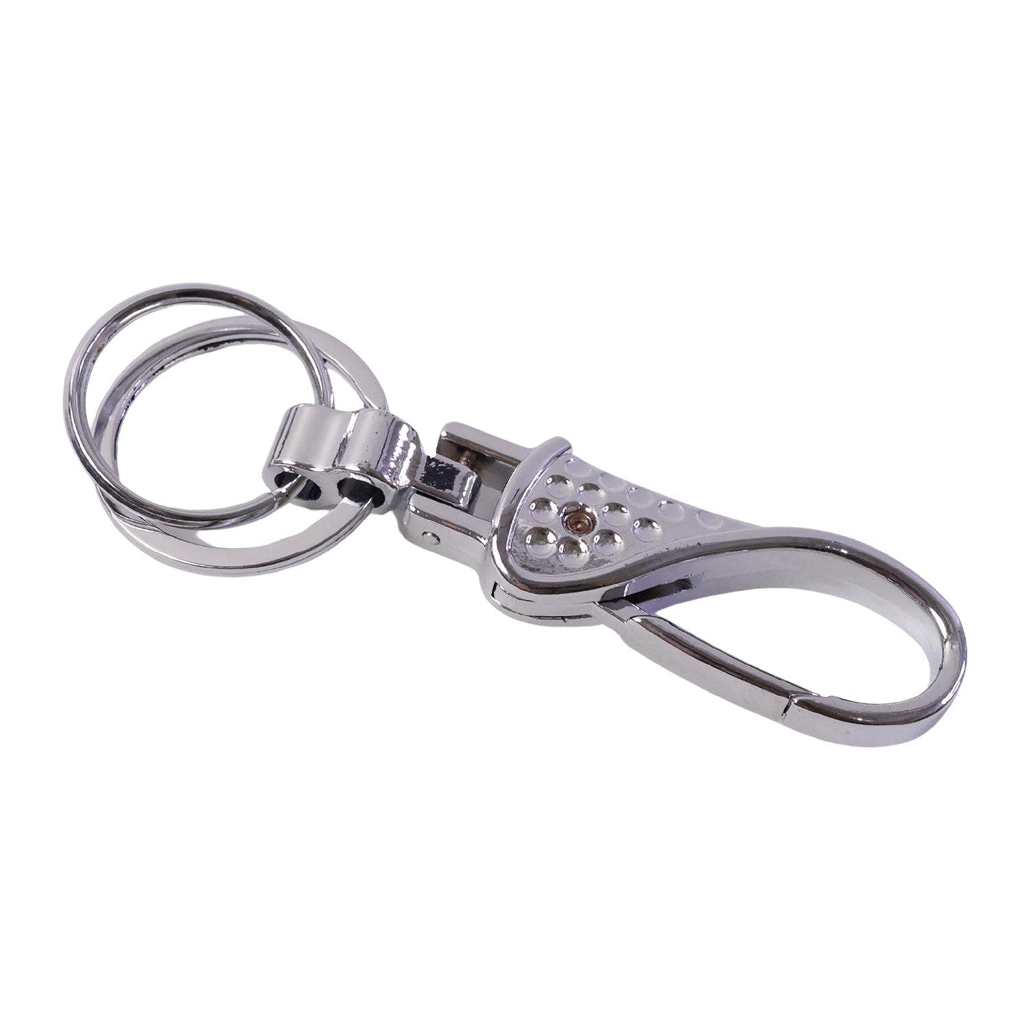 Heavy Duty Metal Key Holder – Durable with Swivel Hook for Everyday Use - Detailed Feature View 2