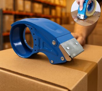 Heavy-Duty Tape Dispenser – Sharp Steel Blade for Fast Sealing