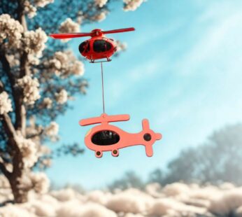 Helicopter Silicone Teether – Gentle Relief for Sore Gums