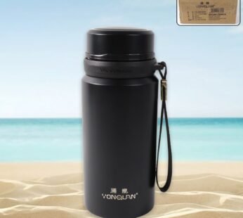 Insulated Stainless Steel Water Bottle – Leakproof 600ml Flask