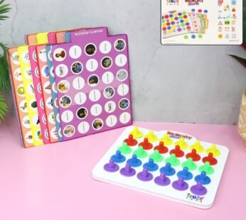 Kids Brain Booster Memory Matching Game – Educational Focus & Learning Toy