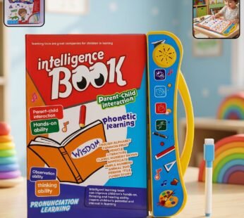 Kids Learning Sound Book, Interactive Phonics & Numbers Fun