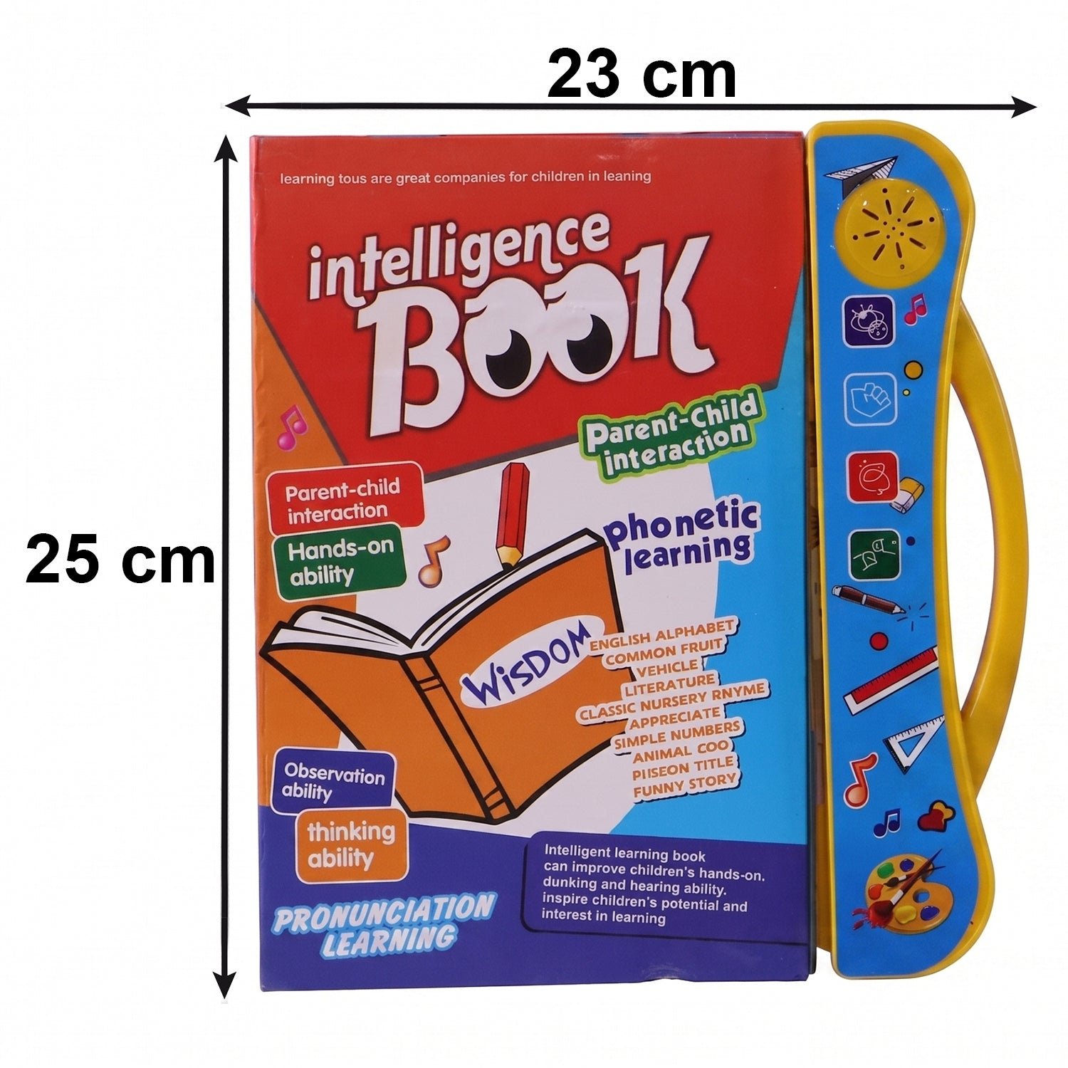 Kids Learning Sound Book, Interactive Phonics & Numbers Fun - Detailed Feature View 3