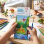 Premium Kids Watercolour Painting Book – Dinosaur Theme & Brushes for Creativity - Buy Online at Alikart