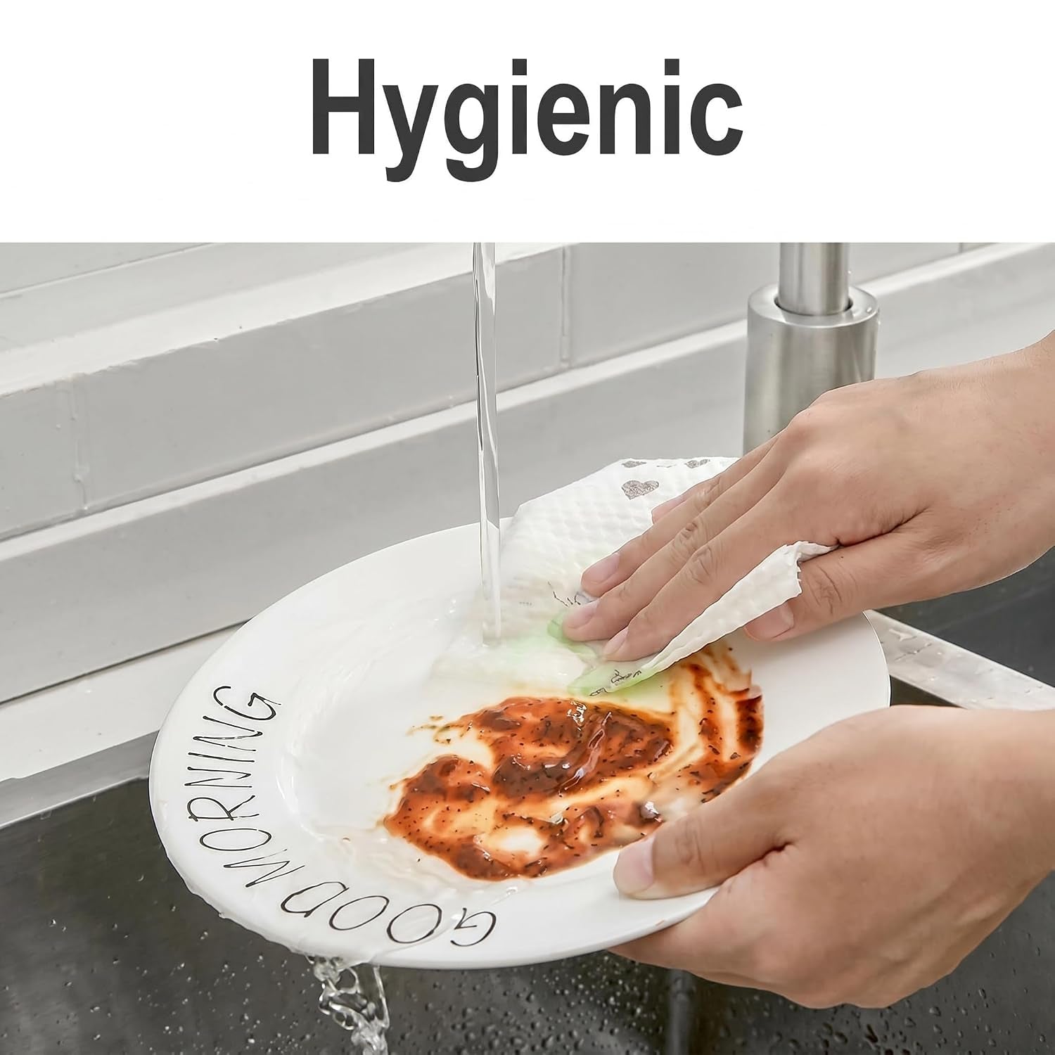 Kitchen Cleaning Wet Wipes for Oil and Grease Removal 80 Sheets Pack - Detailed Feature View 6