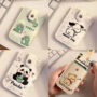 Premium Leather Cartoon Print Card Holder, Mini Slim Wallet for Women with Different Print (Random Print) - Buy Online at Alikart
