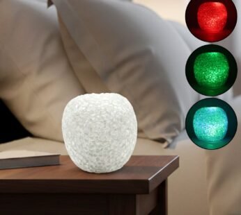 LED Crystal Table Lamp – Colour-Changing Ambient Glow