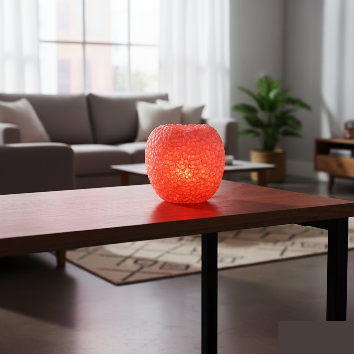 LED Crystal Table Lamp – Colour-Changing Ambient Glow - Detailed Feature View 2