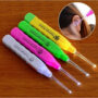 Premium LED Ear Cleaning Tool – Safe Ear Wax Remover with Built-in Light | Portable Ear Pick Cleaner for Kids & Adults (Random color- Pack of 1) - Buy Online at Alikart