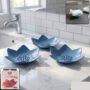 Premium Lotus Blossom Soap Holder Set – 3-Piece Fast Drain Soap Dish - Buy Online at Alikart