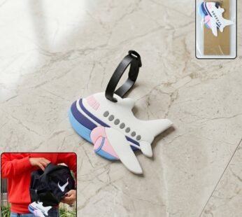 Luggage Tag – Unique Airplane Shape for Easy Identification