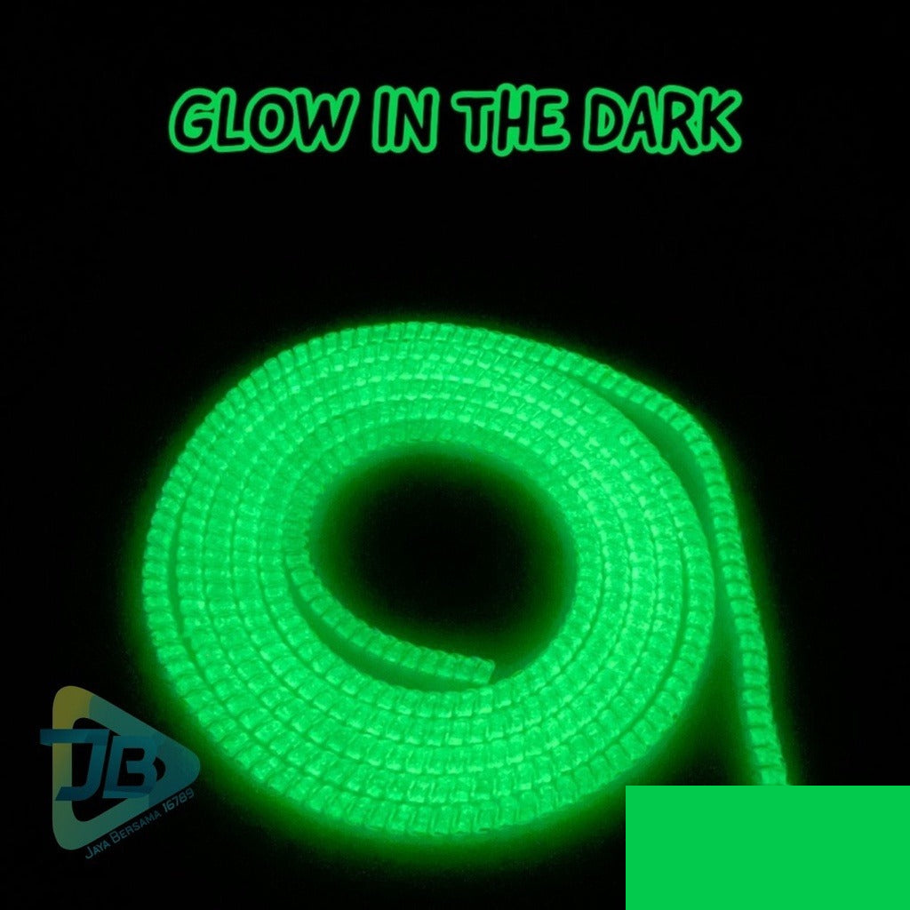 Luminous Spiral Cable Protector and Charger Cord Saver - Random Color - Detailed Feature View 2