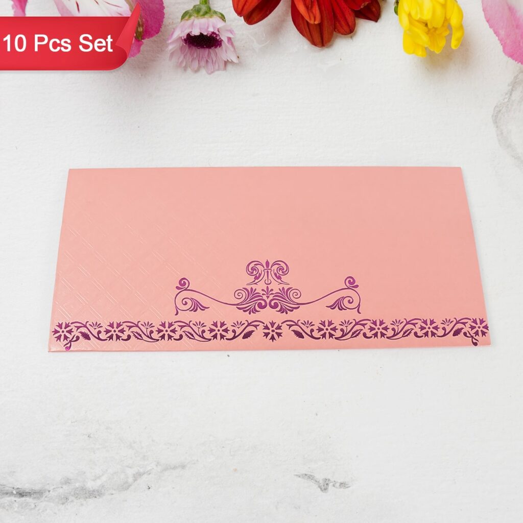 Premium Luxury Cash Gifting Envelopes – Premium Decorative Pack of 10 for Weddings and Celebrations - Buy Online at Alikart