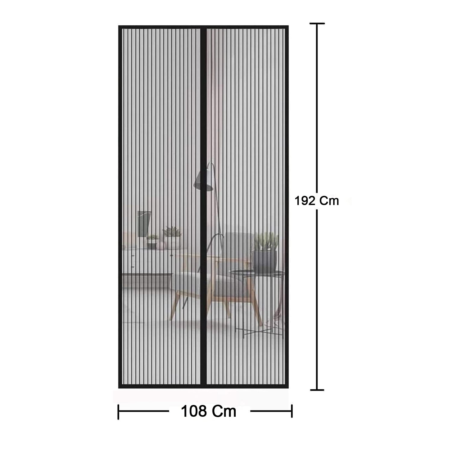 Magic Mesh Screen Door – Hands-Free Bug & Insect Protection - Detailed Feature View 7