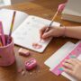 Premium Magical Kids Cartoon Stationery Gift Kit with Pencils, Ruler, Eraser & Sharpener - Assorted Colors - Buy Online at Alikart