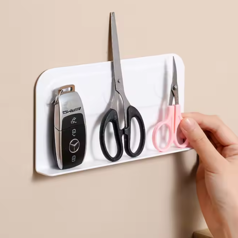 Magnetic Remote Control Holder Wall Mount – Strong Adhesive TV Remote Organizer for Home & Office (Pack of 1) - Detailed Feature View 1