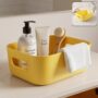 Premium Mini Multipurpose Plastic Storage Basket with Carry Handles for Home Use - Buy Online at Alikart