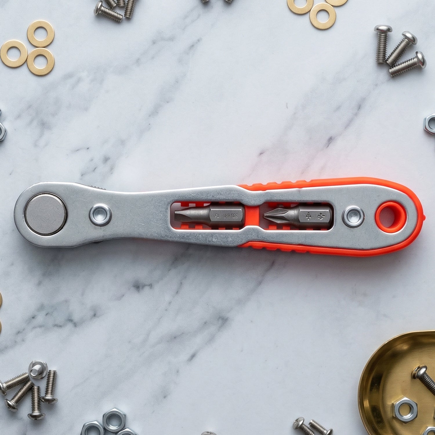 Mini Ratchet Wrench – Compact Versatile Socket Screwdriver Set - Detailed Feature View 1