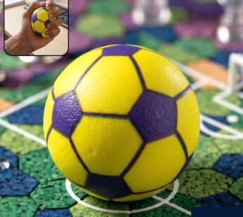 Mini Rubber Football Stress Ball – Compact Stress Relief Toy