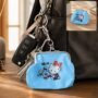 Premium Mix Design Cute Mini Coin Purse Keychain with Clasp Closure for Daily Use - Buy Online at Alikart